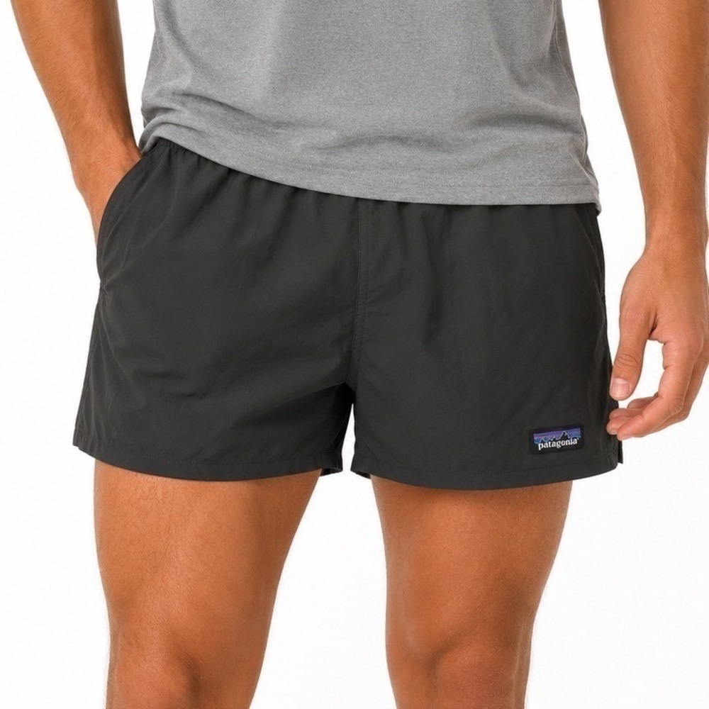 Patagonia Men's 5" Baggies Shorts Black size Medium NWT ($69 Retail)